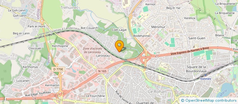 localisation de l'entreprise MALICES à VANNES