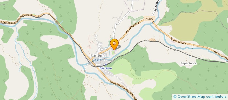 localisation de l'entreprise MALICIA IMMOBILIERS  BARREME