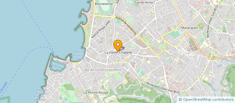 localisation de l'entreprise MALICIA MONTAIGU à MARSEILLE