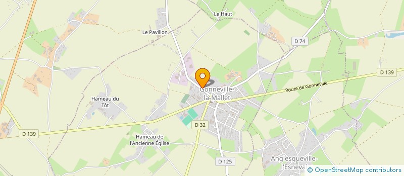 localisation de l'entreprise MALIEU  GONNEVILLE-LA-MALLET