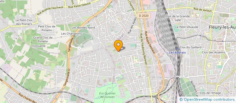 localisation de l'entreprise MALIGNER SARL à ORLEANS