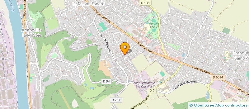 localisation de l'entreprise MALIGO  LE MESNIL-ESNARD