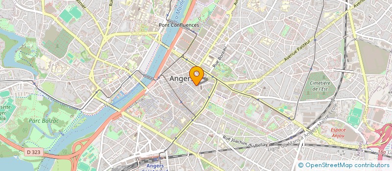 localisation de l'entreprise MALIK à ANGERS