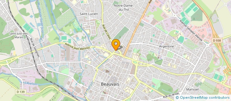 localisation de l'entreprise MALIKA BUREAU NUMERIQUE  BEAUVAIS