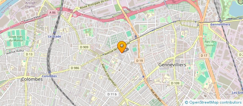 localisation de l'entreprise MALIKA LAHDAR CONSEIL  ASNIERES-SUR-SEINE