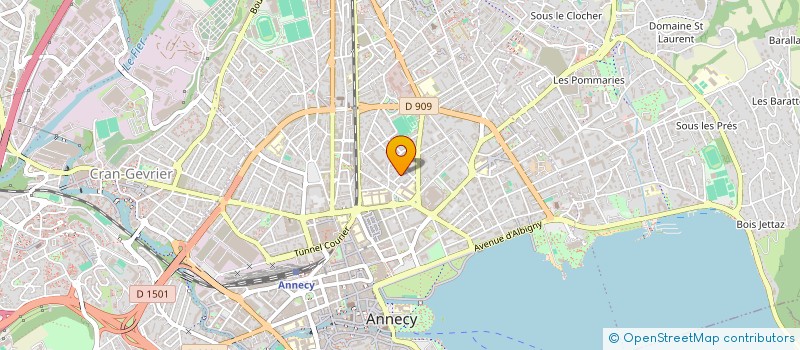 localisation de l'entreprise MALIKA YAHIAOUI COMPTA AUDIT MYCA à ANNECY