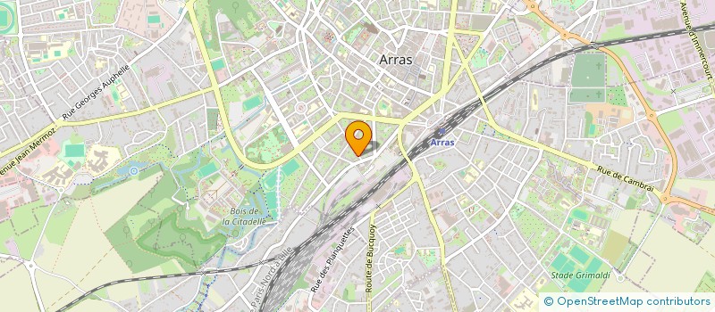 localisation de l'entreprise MALIKALI à ARRAS