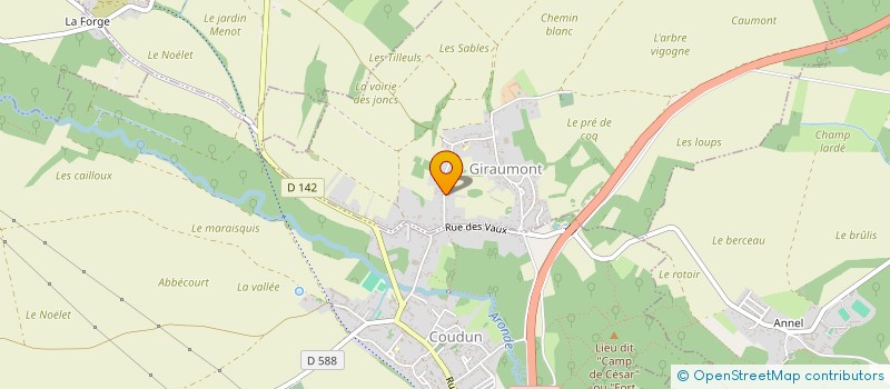 localisation de l'entreprise MALIKATY HOLDING  GIRAUMONT