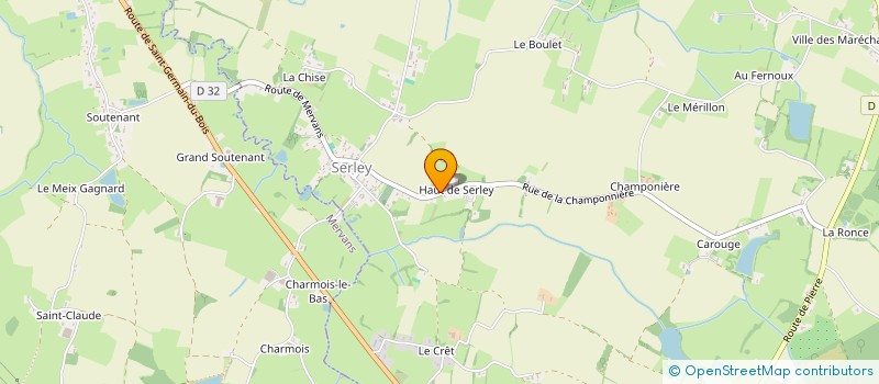 localisation de l'entreprise MALILO  SERLEY