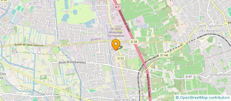 localisation de l'entreprise MALILU  MORIERES-LES-AVIGNON