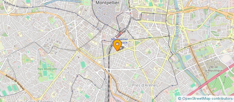 localisation de l'entreprise MALIMA à MONTPELLIER