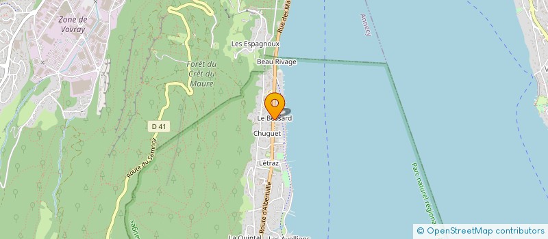 localisation de l'entreprise MALIMAX  SEVRIER