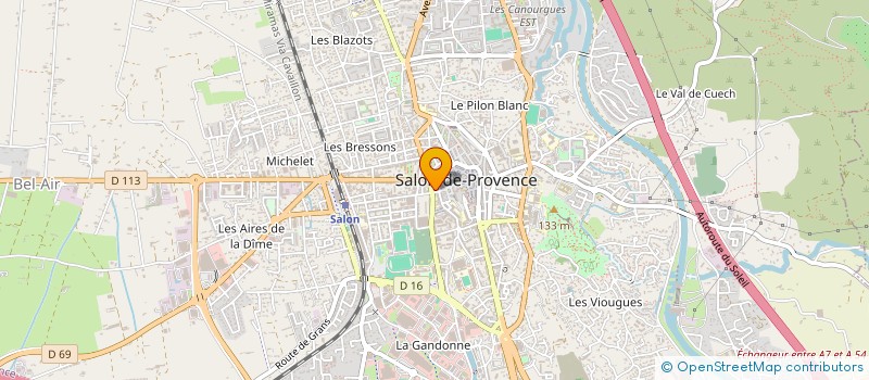 localisation de l'entreprise MALIN à SALON-DE-PROVENCE