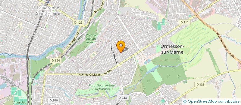 localisation de l'entreprise MALINA  ORMESSON-SUR-MARNE