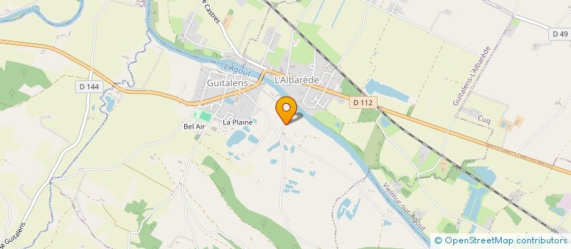 localisation de l'entreprise MALINA  GUITALENS-L'ALBAREDE