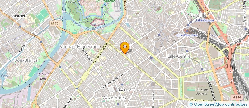 localisation de l'entreprise MALINAIS à LILLE