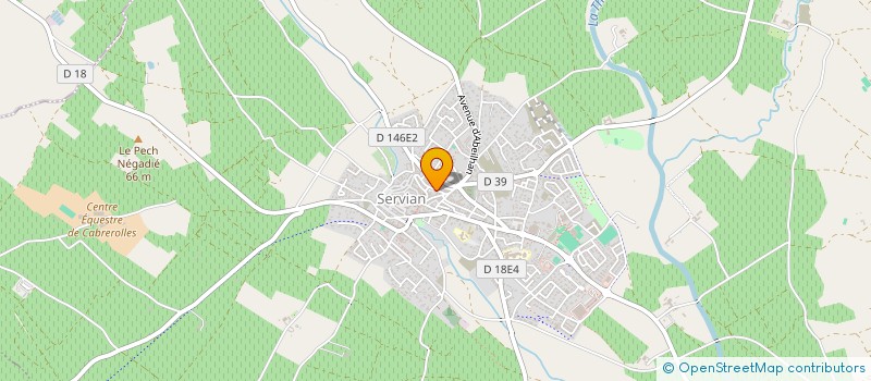 localisation de l'entreprise MALINCOM  LIEURAN-LES-BEZIERS
