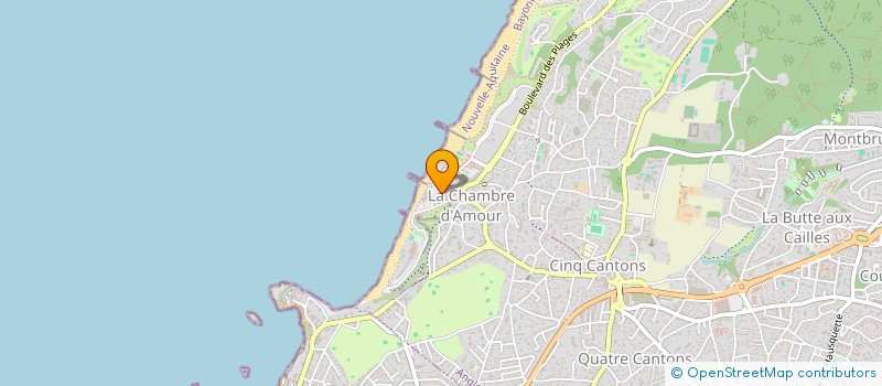 localisation de l'entreprise MALINE à ANGLET