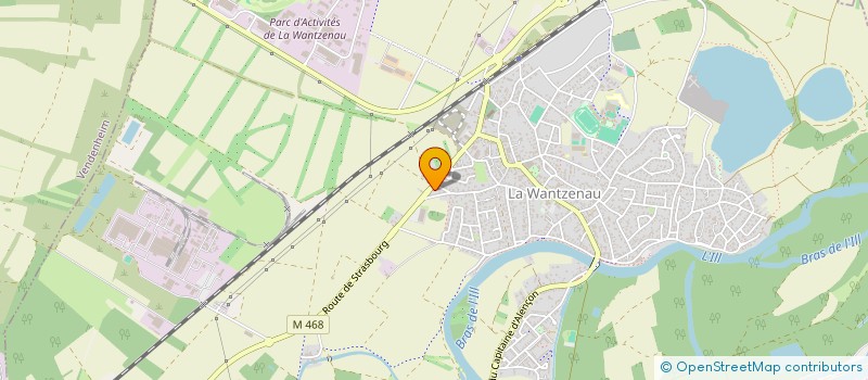 localisation de l'entreprise MALINE  LA WANTZENAU