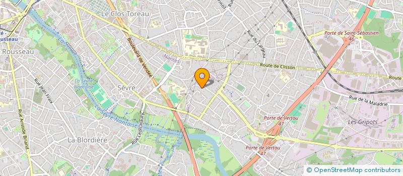 localisation de l'entreprise MALINE IMMOBILIER  NANTES