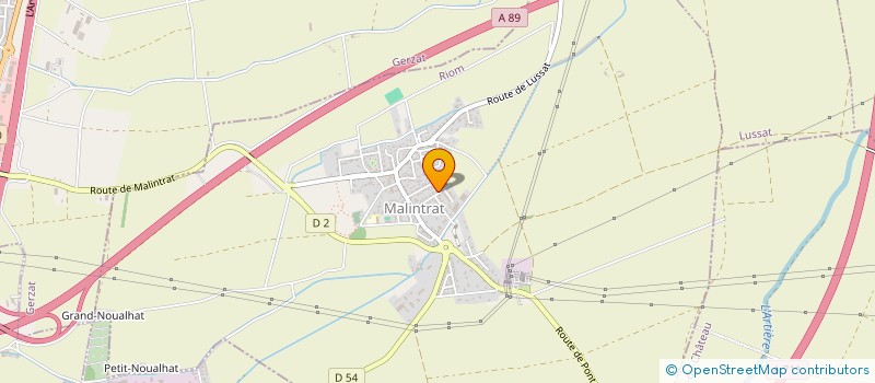 localisation de l'entreprise MALINT'ROCK  MALINTRAT