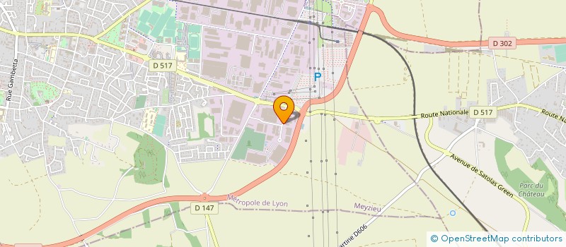 localisation de l'entreprise MALINVAUD DORURE  VAULX-MILIEU