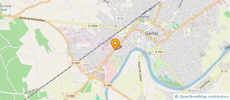 localisation de l'entreprise MALIPISCINES à GAILLAC