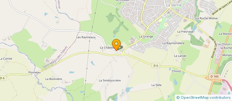 localisation de l'entreprise MALIREAU  CHANVERRIE