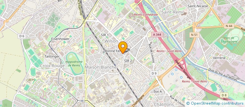 localisation de l'entreprise MALISA  REIMS