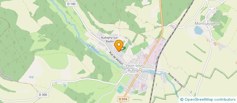 localisation de l'entreprise MALISA à LE MONTSAUGEONNAIS