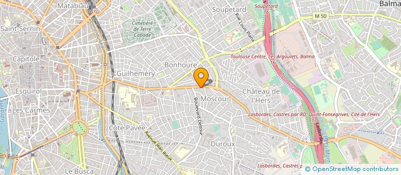 localisation de l'entreprise MALISSARD & ASSOCIES à TOULOUSE
