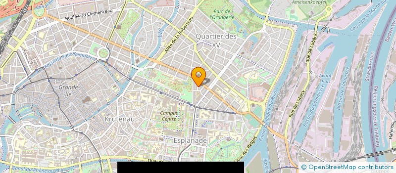 localisation de l'entreprise MALITHEA, CLINIC DE LA SILOUHETTE à STRASBOURG