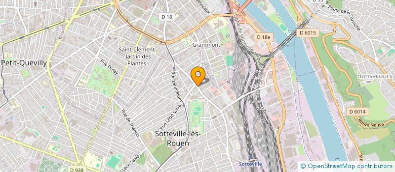 localisation de l'entreprise MALITOURNE SA  SOTTEVILLE-LES-ROUEN