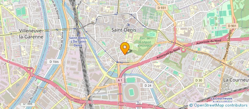 localisation de l'entreprise MALITY PIZZA  SAINT-DENIS