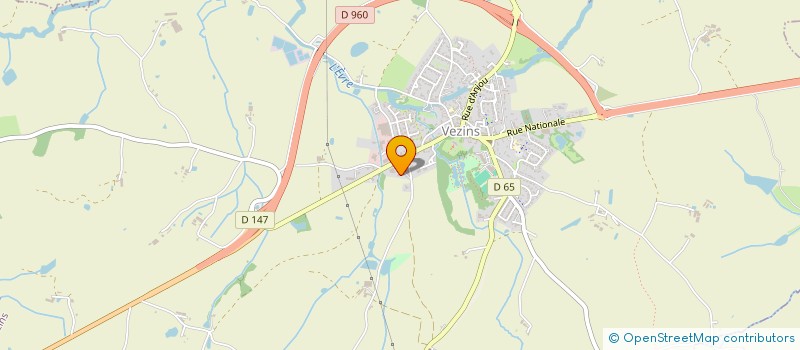 localisation de l'entreprise MALIWANE  VEZINS