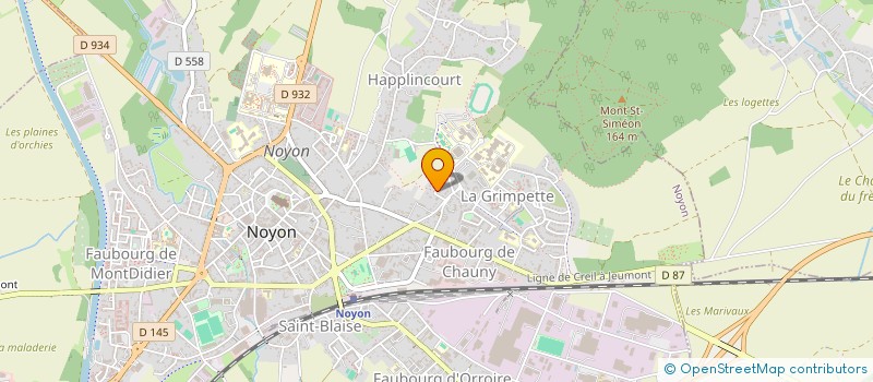 localisation de l'entreprise MALIX  NOYON