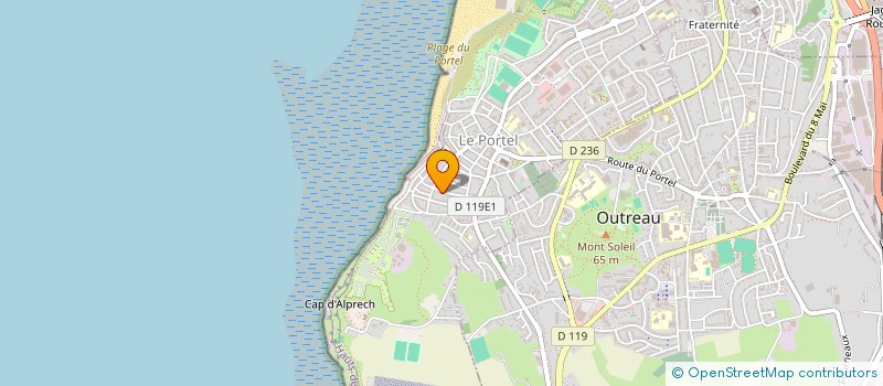 localisation de l'entreprise MALJ  LE PORTEL