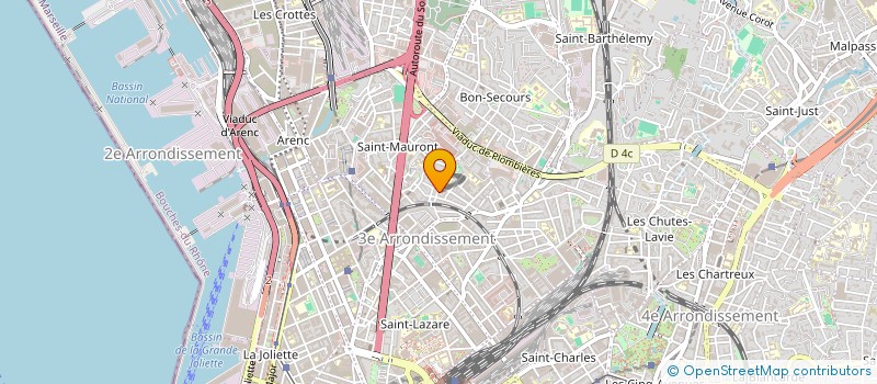 localisation de l'entreprise MALJA  MARSEILLE