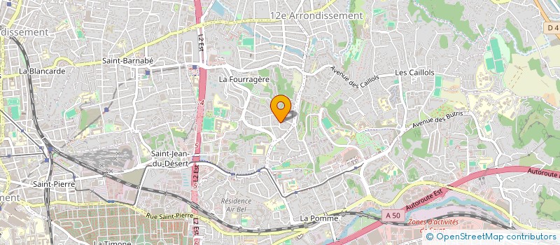 localisation de l'entreprise MALKA - CHERRAD à MARSEILLE