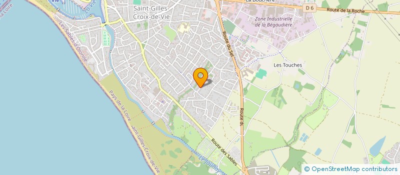 localisation de l'entreprise MALKHALAIN à SAINT-GILLES-CROIX-DE-VIE