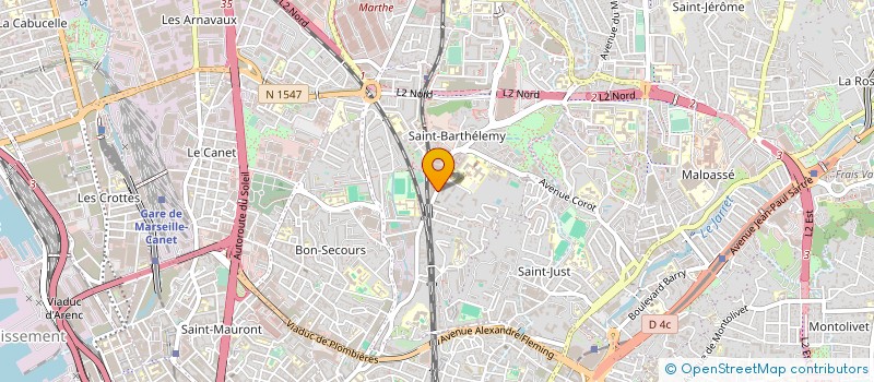localisation de l'entreprise MALKI GAZ à MARSEILLE