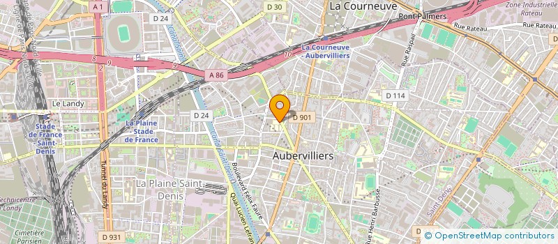 localisation de l'entreprise MALKIT  AUBERVILLIERS