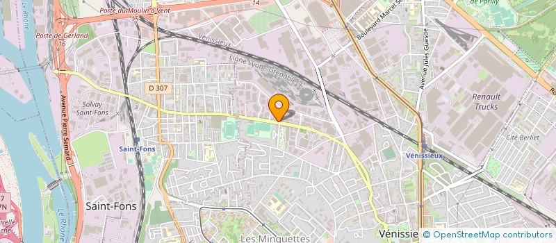 localisation de l'entreprise MALKO  VENISSIEUX