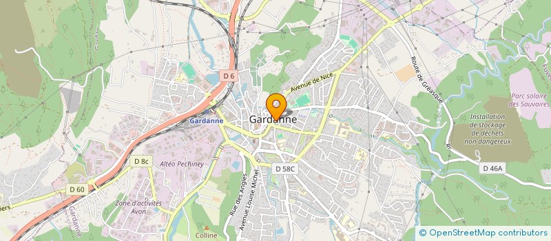 localisation de l'entreprise MALKUT  GARDANNE