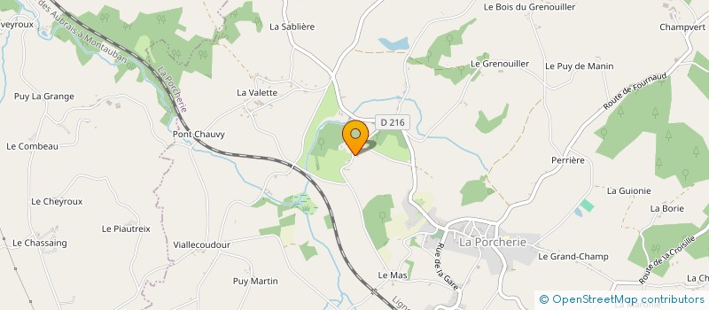 localisation de l'entreprise MALKUTH à LA PORCHERIE