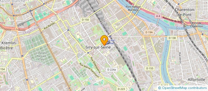 localisation de l'entreprise MALKUTH  IVRY-SUR-SEINE