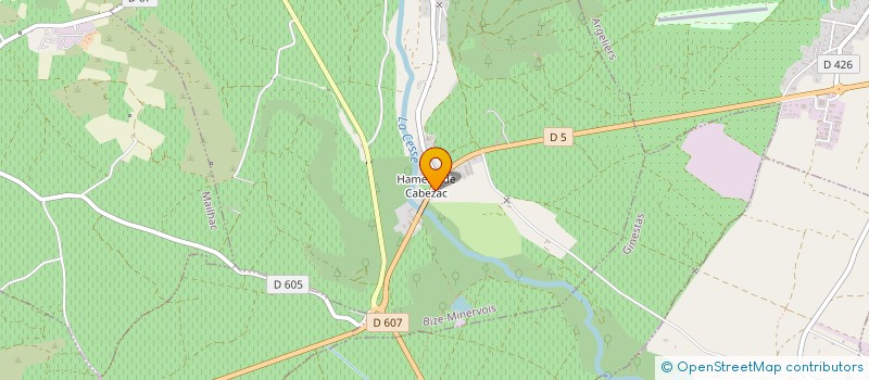 localisation de l'entreprise MALL  BIZE-MINERVOIS