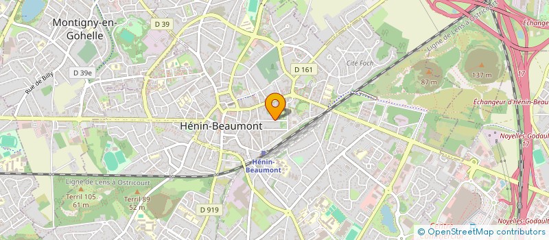 localisation de l'entreprise MALLA à HENIN-BEAUMONT