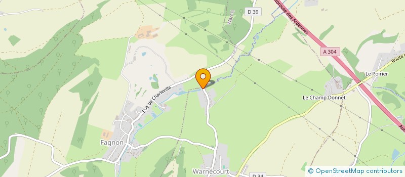 localisation de l'entreprise MALLAM  WARNECOURT