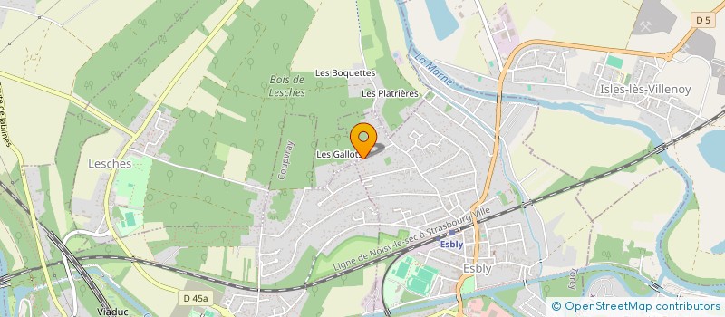 localisation de l'entreprise MALLARME IMMOBILIER  LESCHES